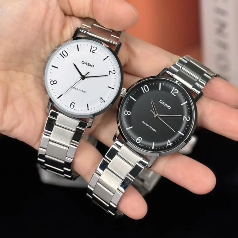 ZEGAREK MĘSKI CASIO  MTP-VT03D-7B + BOX ZEGAREK MĘSKI CASIO  MTP-VT03D-7B + BOX - Lorence 4549526399206