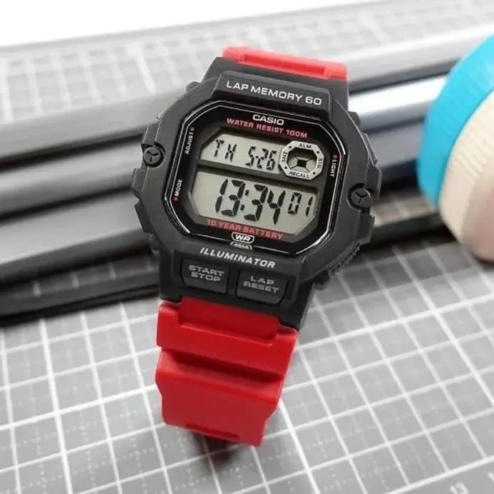 ZEGAREK MĘSKI CASIO Sports WS-1400H-4AVEF + BOX (zd271g) ZEGAREK MĘSKI CASIO Sports WS-1400H-4AVEF + BOX (zd271g) - Lorence 4549526321870