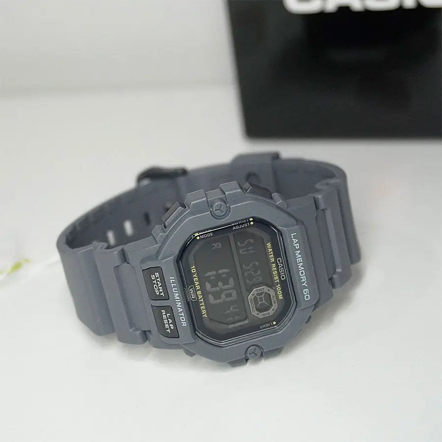ZEGAREK MĘSKI CASIO Sports WS-1400H-8B + BOX (zd271e) ZEGAREK MĘSKI CASIO Sports WS-1400H-8B + BOX (zd271e) - Lorence 4549526394157