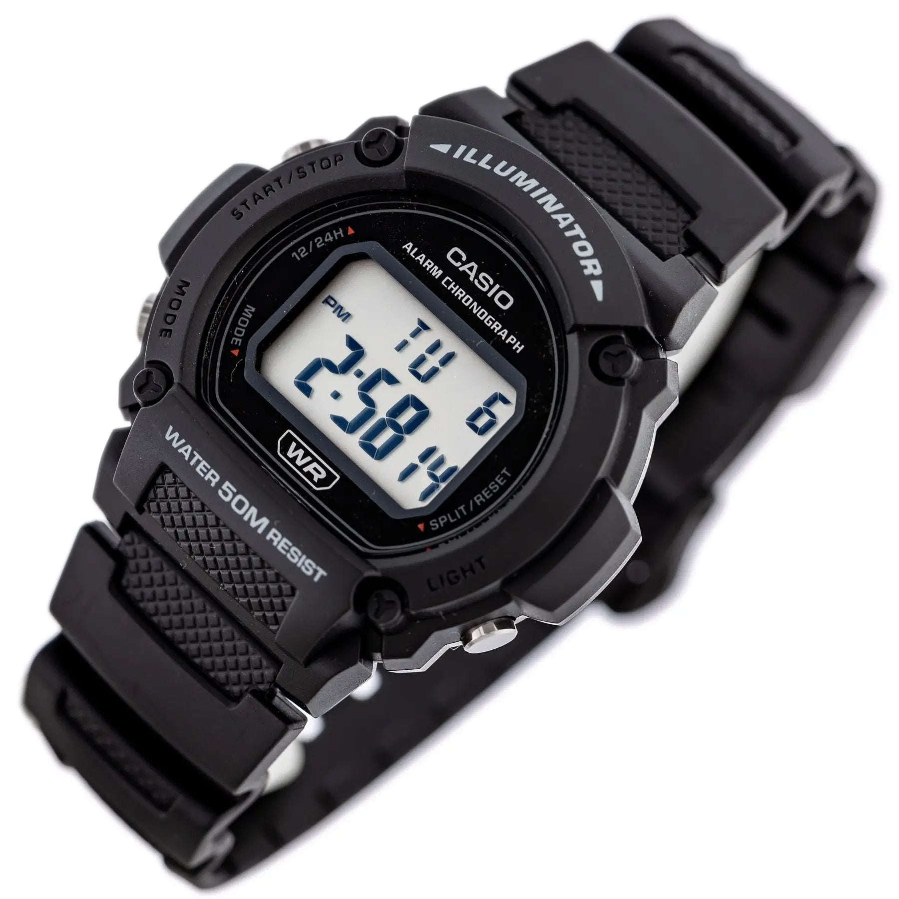 ZEGAREK MĘSKI CASIO W-219H-1A + BOX ZEGAREK MĘSKI CASIO W-219H-1A + BOX - Lorence 4549526294693