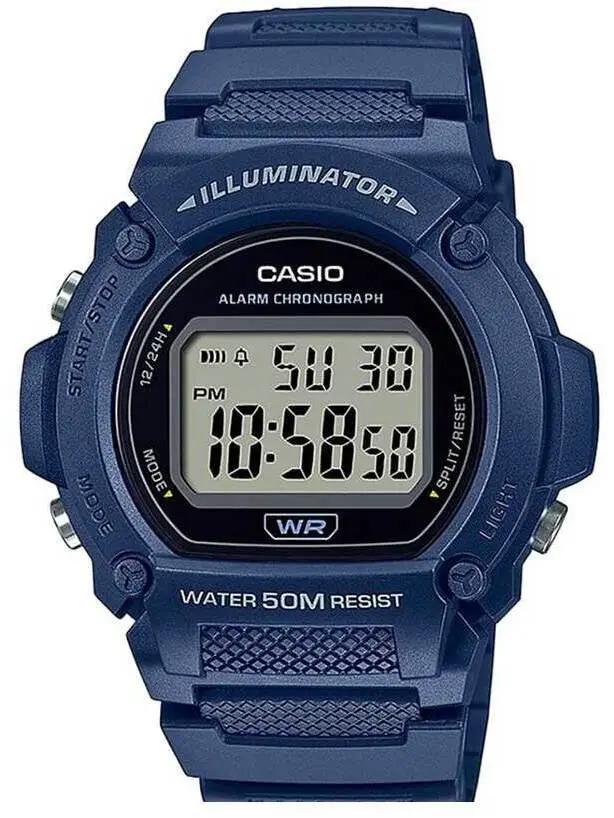 ZEGAREK MĘSKI CASIO  W-219H-2A + BOX ZEGAREK MĘSKI CASIO  W-219H-2A + BOX - Lorence 4549526294723