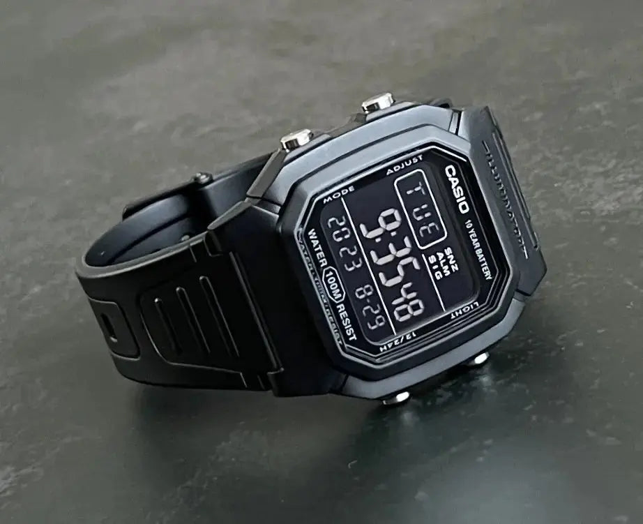 ZEGAREK MĘSKI CASIO W-800H-1BVES KLASYKA + BOX ZEGAREK MĘSKI CASIO W-800H-1BVES KLASYKA + BOX - Lorence 4549526267796