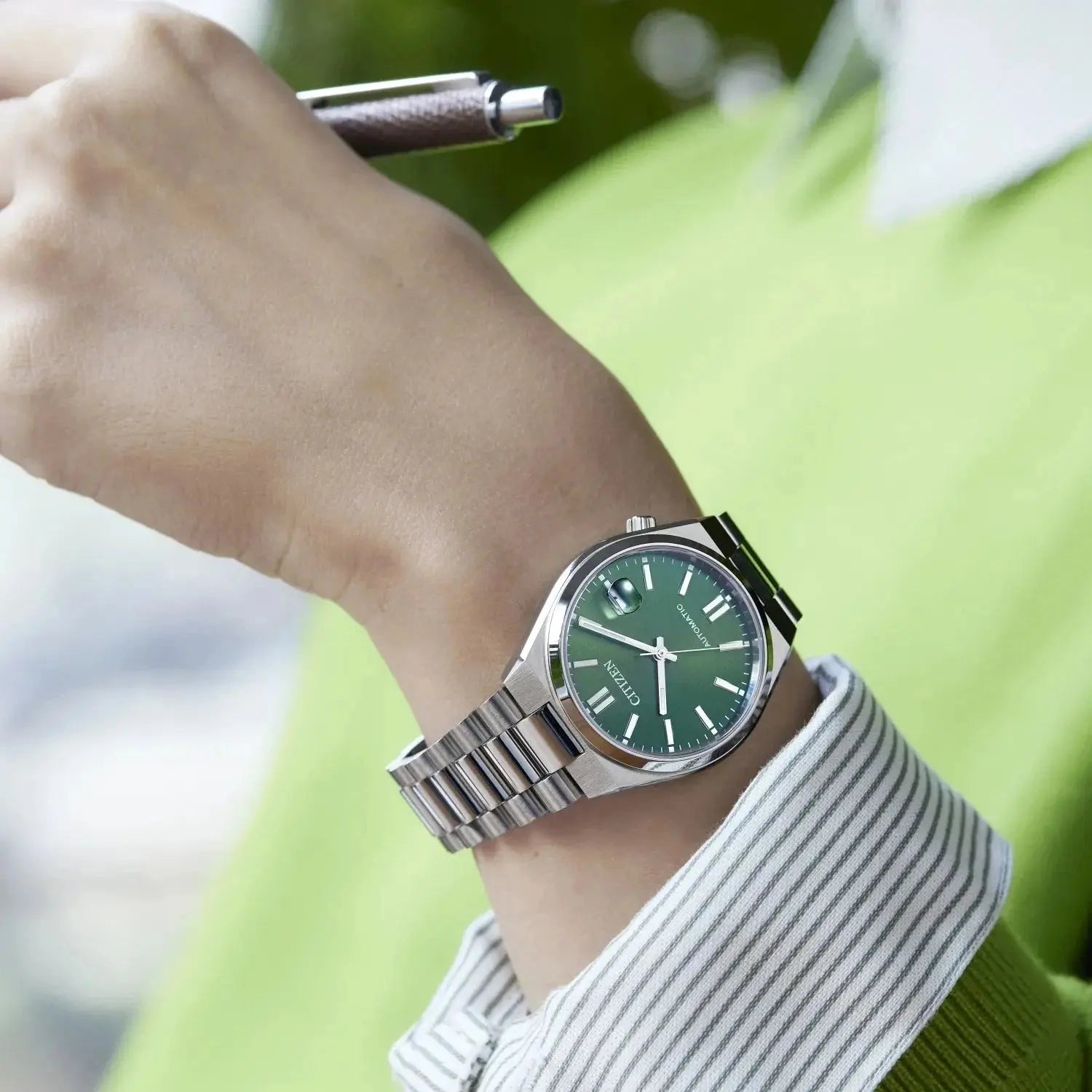 ZEGAREK MĘSKI CITIZEN Tsuyosa NJ0200-50X - AUTOMAT SZAFIR ZEGAREK MĘSKI CITIZEN Tsuyosa NJ0200-50X - AUTOMAT SZAFIR - Lorence 4974374345127