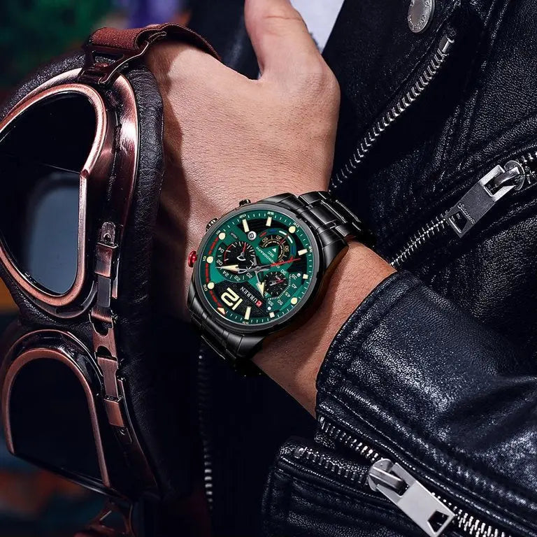 ZEGAREK MĘSKI CURREN 8395 (zc019c) - CHRONOGRAF-5