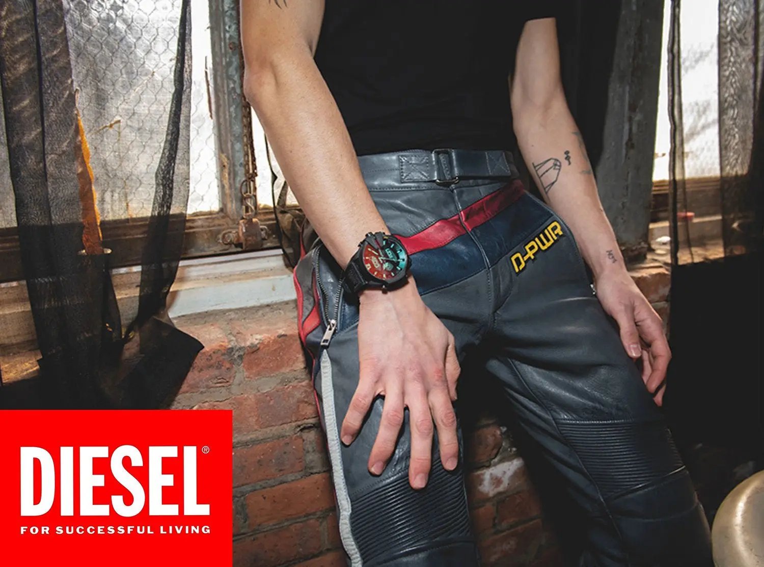 ZEGAREK MĘSKI DIESEL Griffed Chronograph DZ4578 + BOX ZEGAREK MĘSKI DIESEL Griffed Chronograph DZ4578 + BOX - Lorence 4064092083330