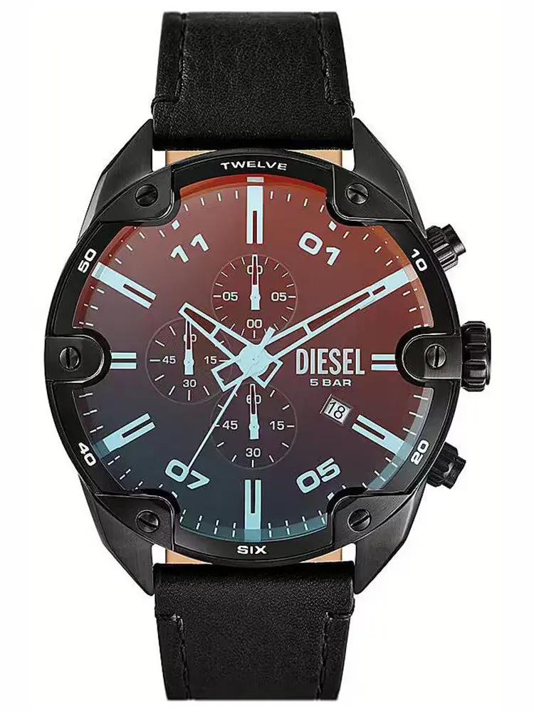 ZEGAREK MĘSKI DIESEL  Spiked Chronograph DZ4667 + BOX ZEGAREK MĘSKI DIESEL  Spiked Chronograph DZ4667 + BOX - Lorence 4064092280104
