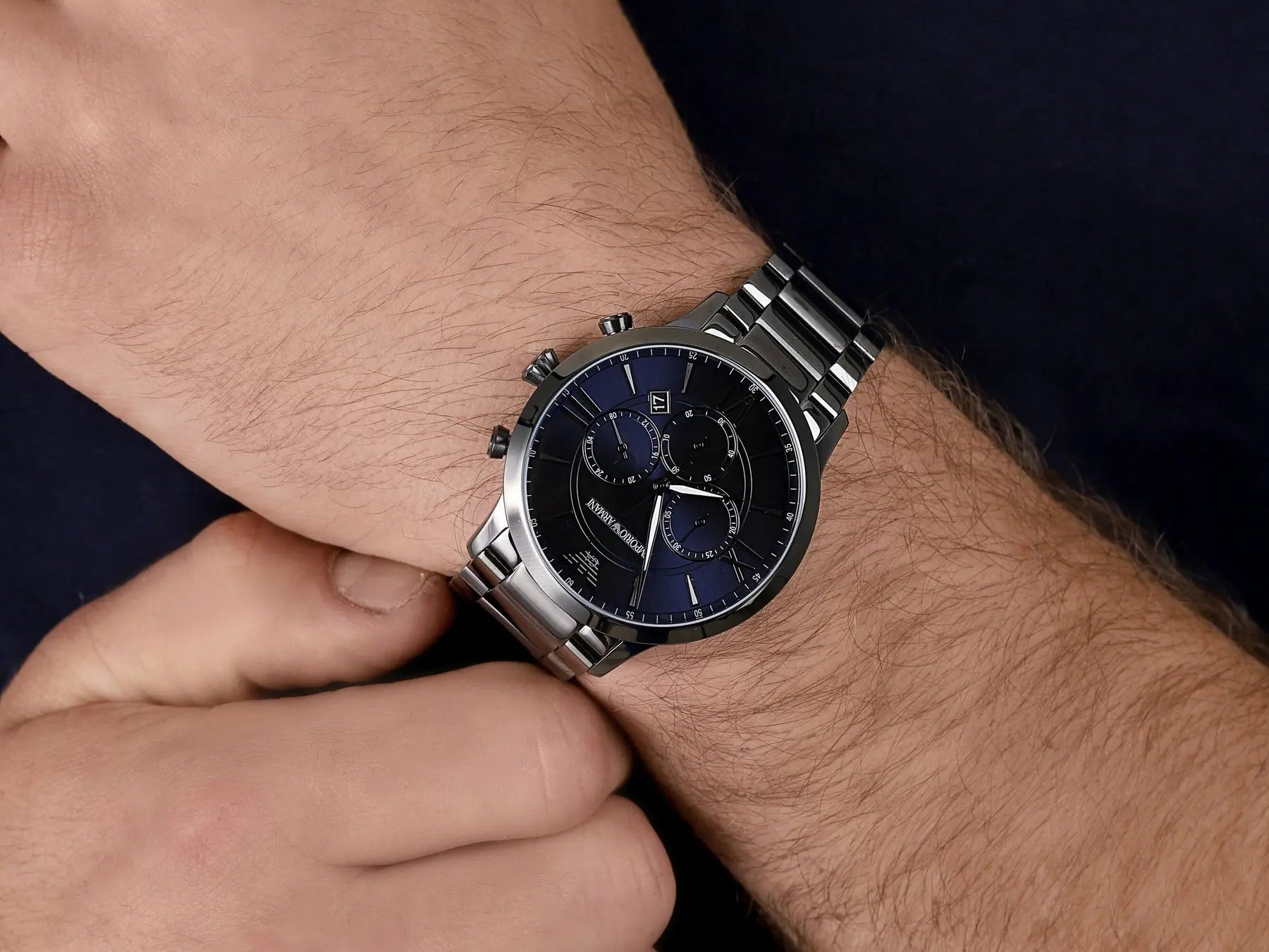 ZEGAREK MĘSKI EMPORIO ARMANI AR11348 - GIOVANNI CHRONO (zi025c) ZEGAREK MĘSKI EMPORIO ARMANI AR11348 - GIOVANNI CHRONO (zi025c) -  4064092012156