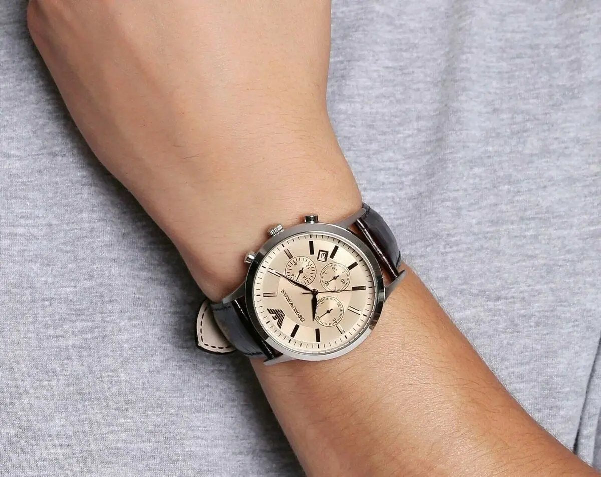 ZEGAREK MĘSKI EMPORIO ARMANI AR2433 + BOX ZEGAREK MĘSKI EMPORIO ARMANI AR2433 + BOX - Lorence 723763133814