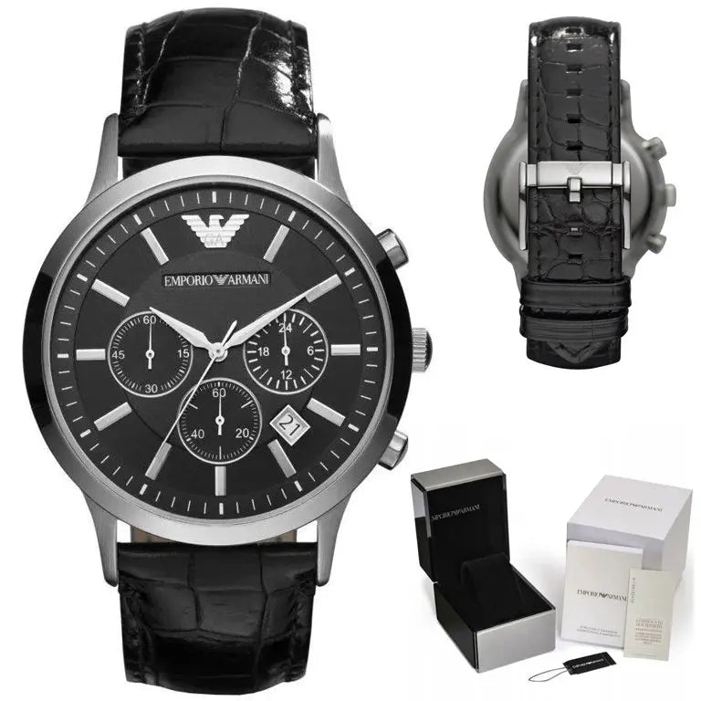 ZEGAREK MĘSKI EMPORIO ARMANI AR2447 - RENATO (zi012a)-9