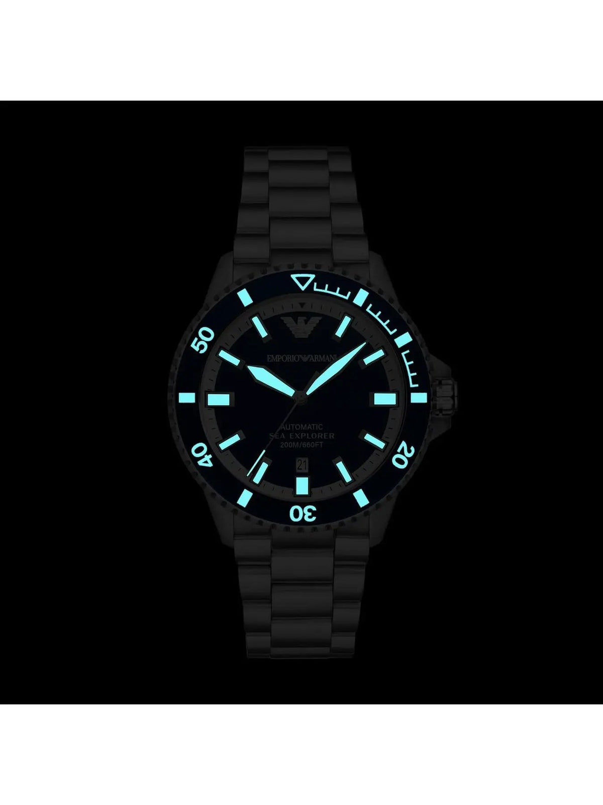 ZEGAREK MĘSKI EMPORIO ARMANI AR60079 Sea Explorer AUTOMATIC (zi110a) + BOX ZEGAREK MĘSKI EMPORIO ARMANI AR60079 Sea Explorer AUTOMATIC (zi110a) +  723763326568