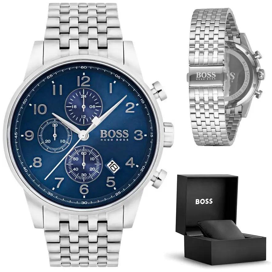 ZEGAREK MĘSKI HUGO BOSS 1513498 - NAVIGATOR (zh034c) ZEGAREK MĘSKI HUGO BOSS 1513498 - NAVIGATOR (zh034c) - Lorence 7613272234351
