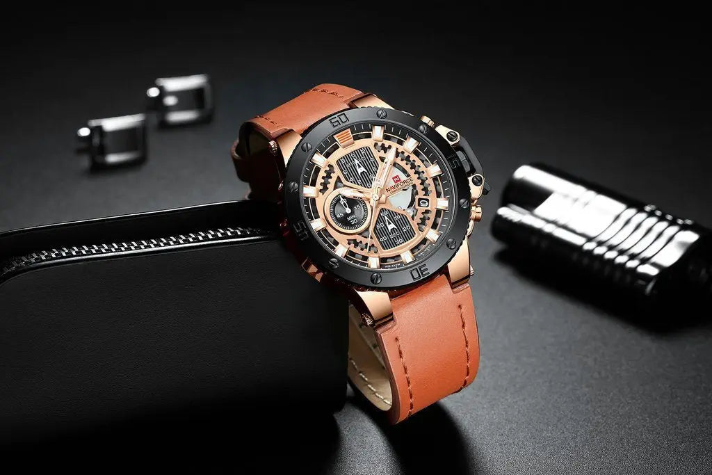 ZEGAREK MĘSKI NAVIFORCE NF9159 - (zn105d) + BOX-7