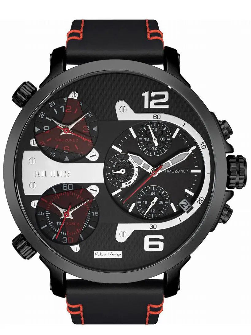 ZEGAREK MĘSKI PAUL LORENS -  PL11706A2-1A3  (zg369b) + BOX ZEGAREK MĘSKI PAUL LORENS -  PL11706A2-1A3  (zg369b) + BOX - Lorence 5900148049907