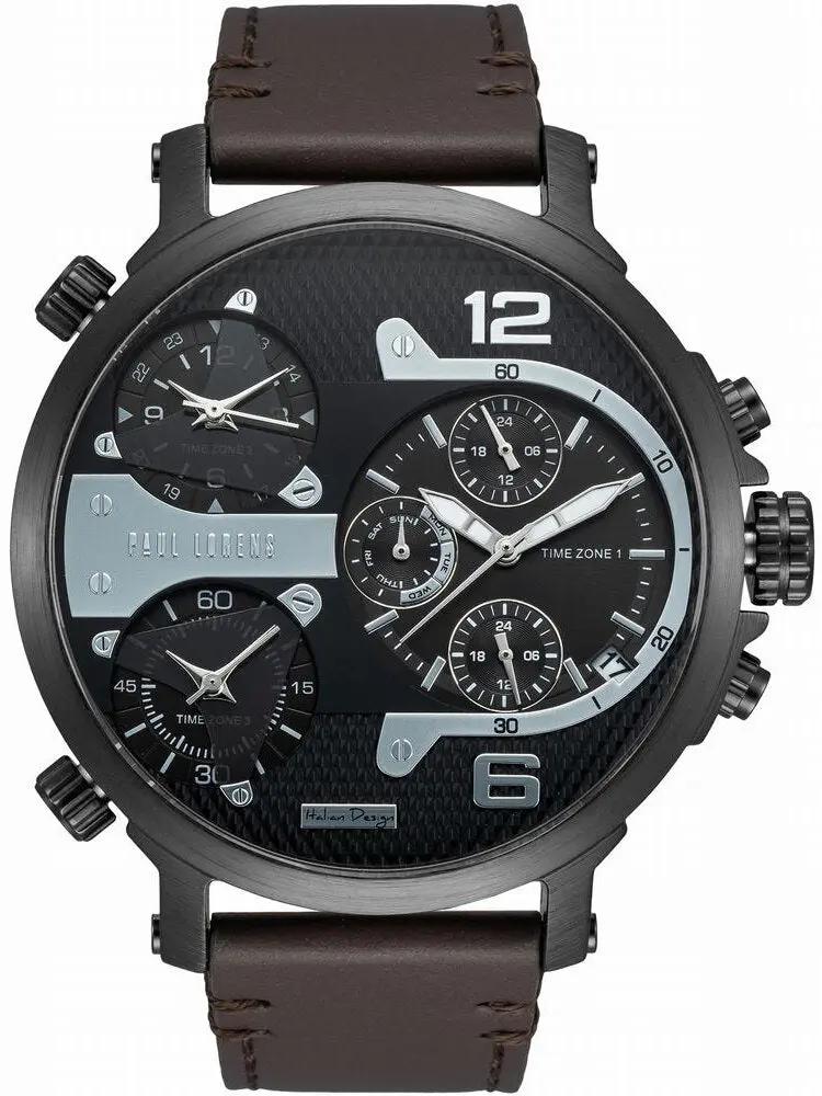 ZEGAREK MĘSKI PAUL LORENS -  PL11706A2-1B2  (zg369d) + BOX ZEGAREK MĘSKI PAUL LORENS -  PL11706A2-1B2  (zg369d) + BOX - Lorence 5900148049921