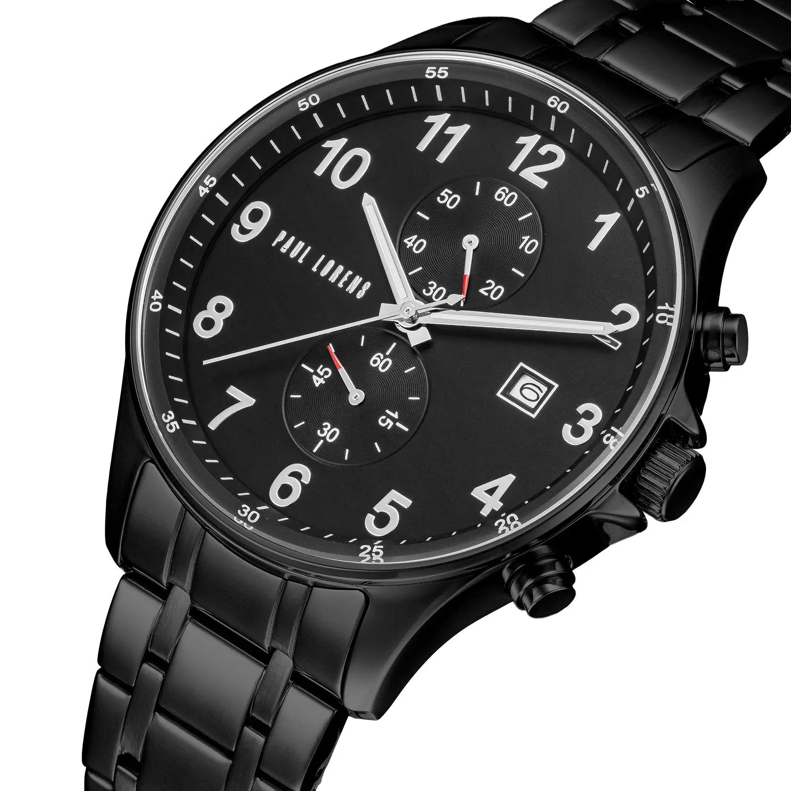 ZEGAREK MĘSKI PAUL LORENS - PL20002B-1A5 (zg383a) + BOX ZEGAREK MĘSKI PAUL LORENS - PL20002B-1A5 (zg383a) + BOX - Lorence 5900148050859