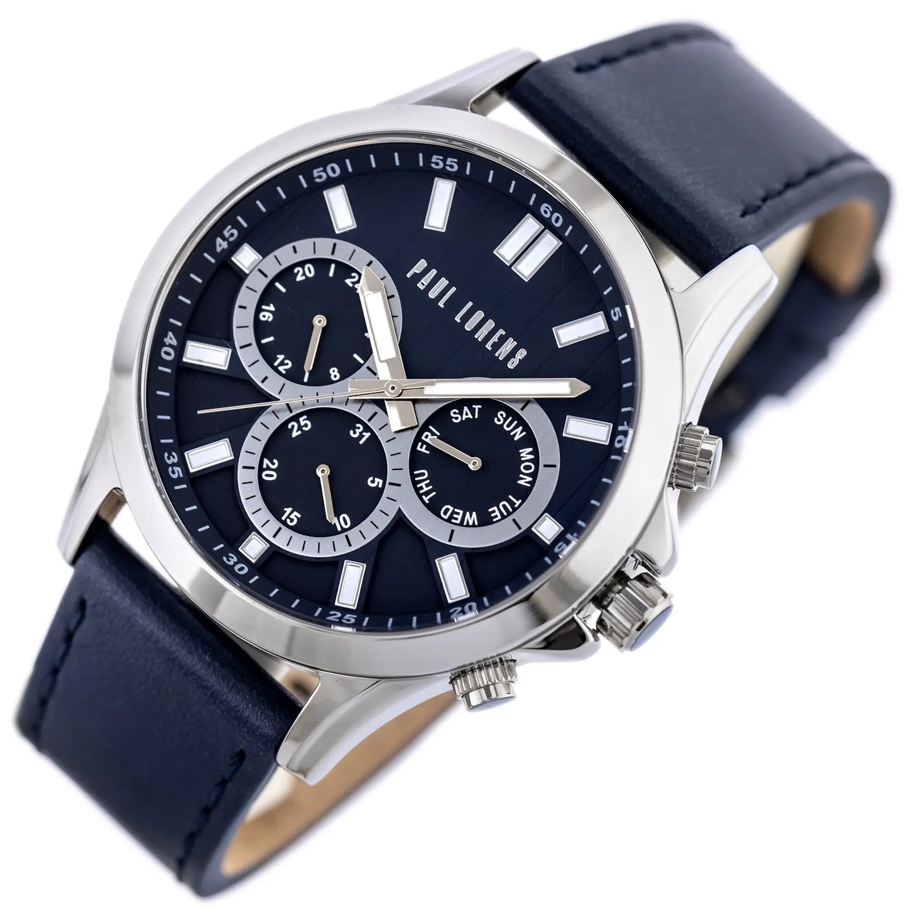 ZEGAREK MĘSKI PAUL LORENS -  PL8071A2-6F1 (zg373d) + BOX ZEGAREK MĘSKI PAUL LORENS -  PL8071A2-6F1 (zg373d) + BOX - Lorence 5900148050521