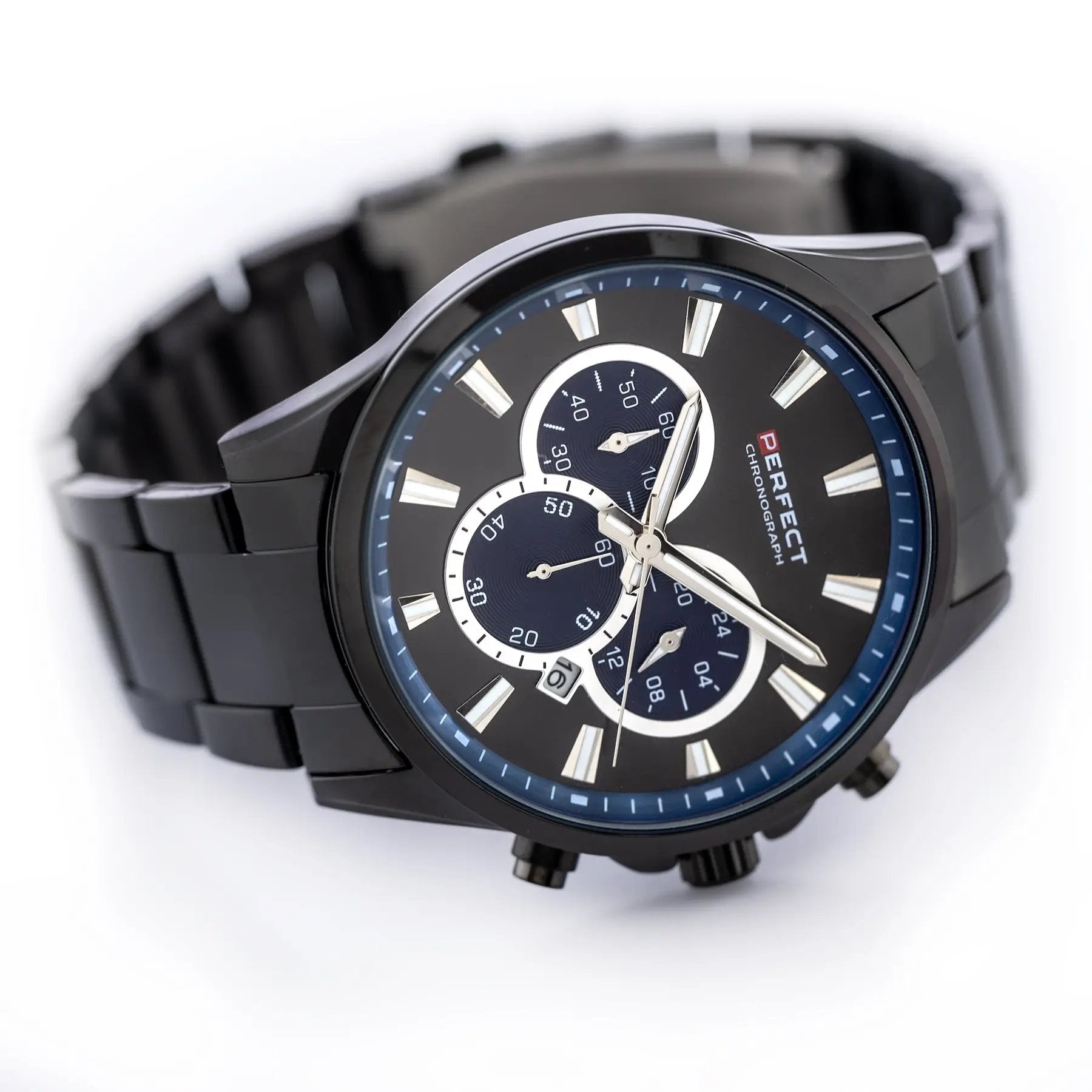ZEGAREK MĘSKI PERFECT M510CH-03 - CHRONOGRAF (zp386c) + BOX ZEGAREK MĘSKI PERFECT M510CH-03 - CHRONOGRAF (zp386c) + BOX - Lorence 5905829001820