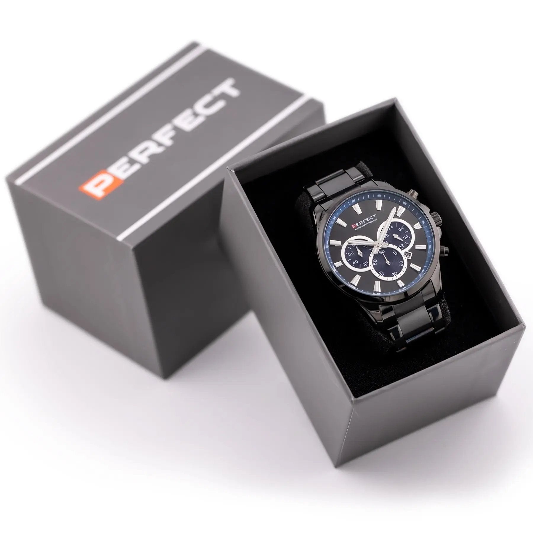 ZEGAREK MĘSKI PERFECT M510CH-03 - CHRONOGRAF (zp386c) + BOX ZEGAREK MĘSKI PERFECT M510CH-03 - CHRONOGRAF (zp386c) + BOX - Lorence 5905829001820