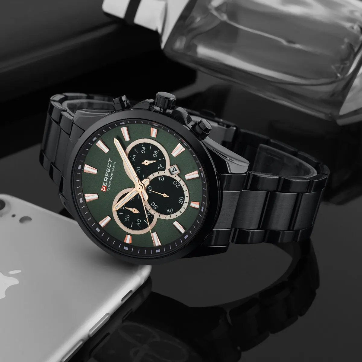 ZEGAREK MĘSKI PERFECT M510CH-04 - CHRONOGRAF (zp386d) + BOX ZEGAREK MĘSKI PERFECT M510CH-04 - CHRONOGRAF (zp386d) + BOX - Lorence 5905839001837