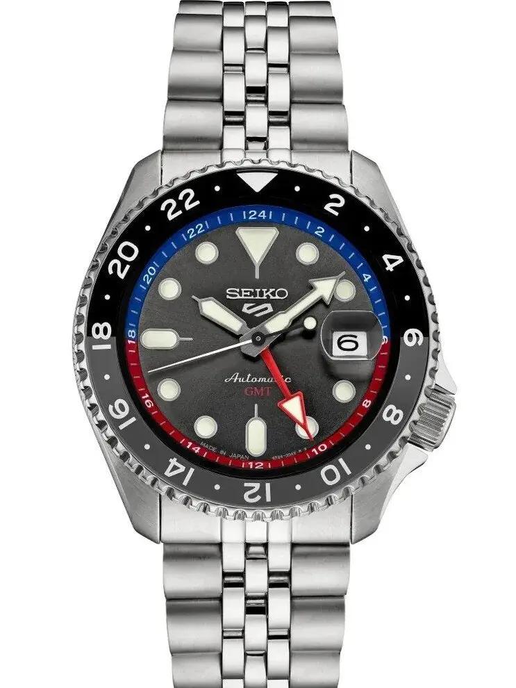 ZEGAREK MĘSKI SEIKO 5 SPORTS SSK019K1 GMT AUTOMAT + BOX ZEGAREK MĘSKI SEIKO 5 SPORTS SSK019K1 GMT AUTOMAT + BOX - Lorence 029665223760
