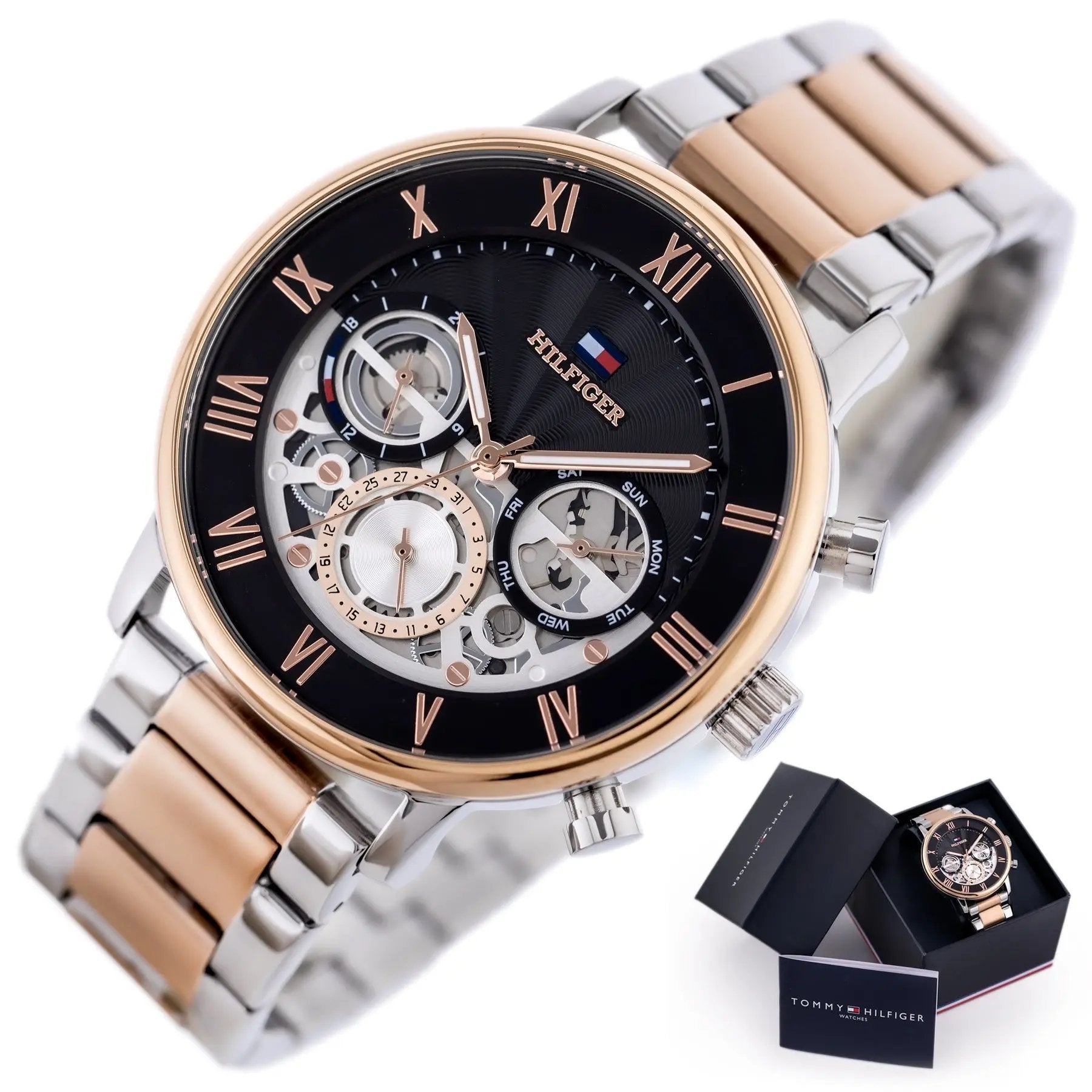 ZEGAREK MĘSKI TOMMY HILFIGER 1710570 Legend (zf107b) + BOX ZEGAREK MĘSKI TOMMY HILFIGER 1710570 Legend (zf107b) + BOX - Lorence 7613272539890