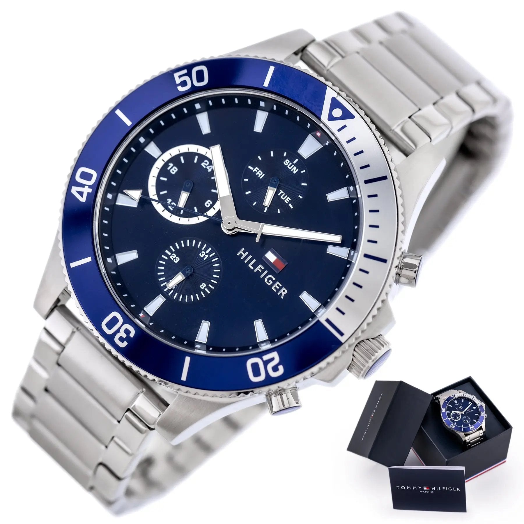 ZEGAREK MĘSKI TOMMY HILFIGER LARSON 1791917 (zf088d) ZEGAREK MĘSKI TOMMY HILFIGER LARSON 1791917 (zf088d) - Lorence 7613272443296