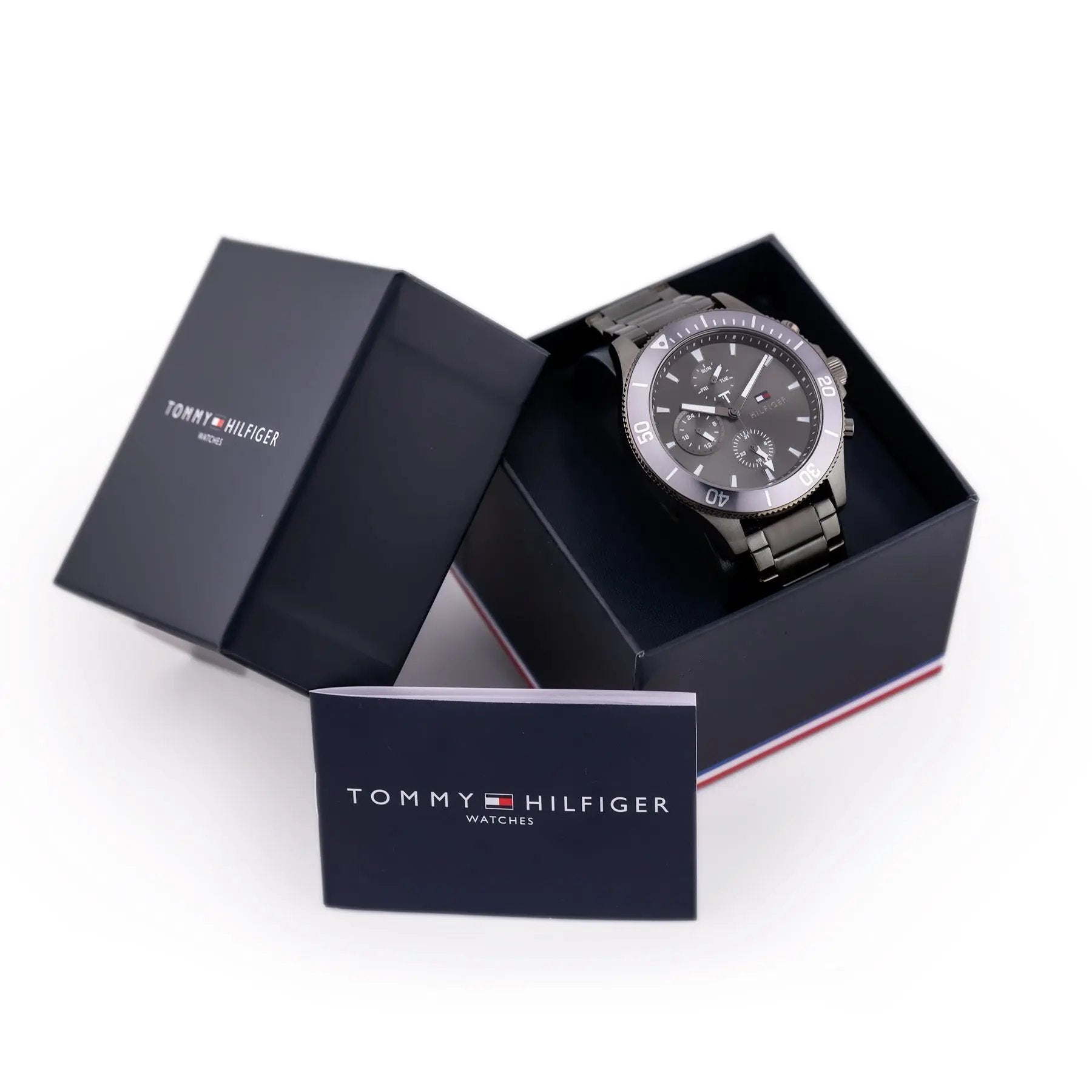ZEGAREK MĘSKI TOMMY HILFIGER LARSON 1791918 (zf088c) ZEGAREK MĘSKI TOMMY HILFIGER LARSON 1791918 (zf088c) - Lorence 7613272443302