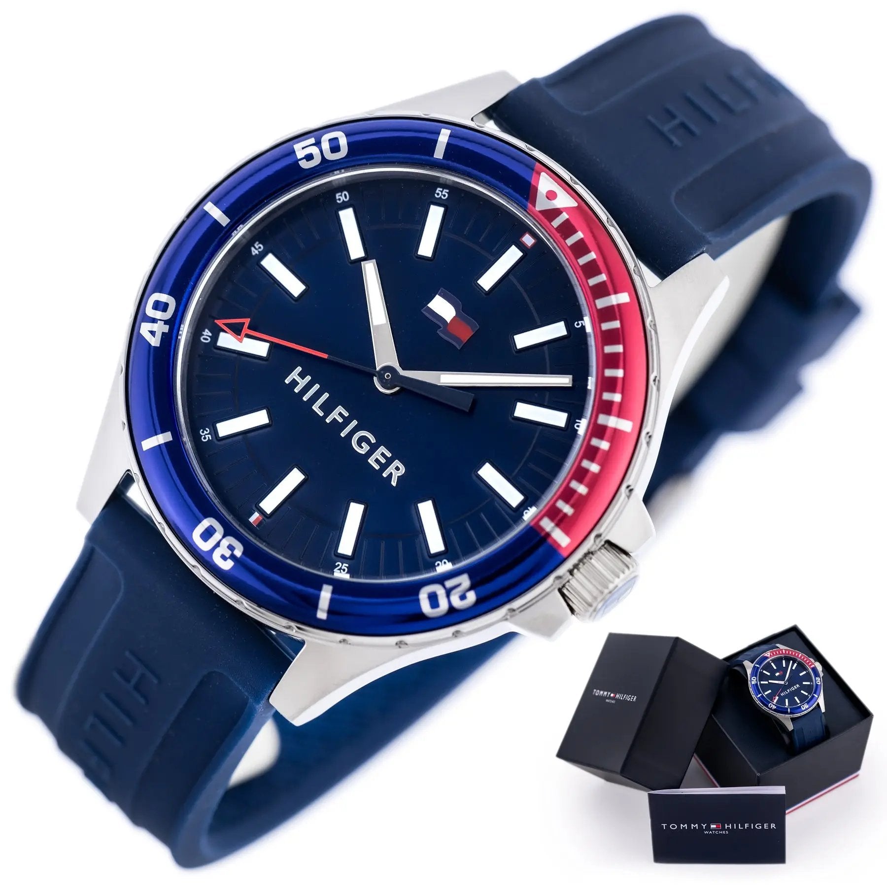 ZEGAREK MĘSKI TOMMY HILFIGER Logan 1792009 (zf106c) ZEGAREK MĘSKI TOMMY HILFIGER Logan 1792009 (zf106c) - Lorence 7613272485869