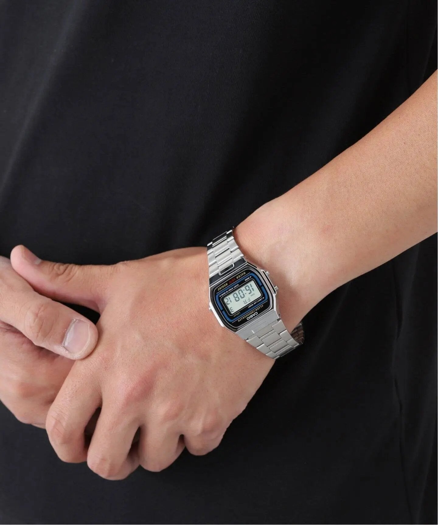 ZEGAREK UNISEX CASIO A164WA-1QJH - VINTAGE + BOX ZEGAREK UNISEX CASIO A164WA-1QJH - VINTAGE + BOX - Lorence 4549526295362