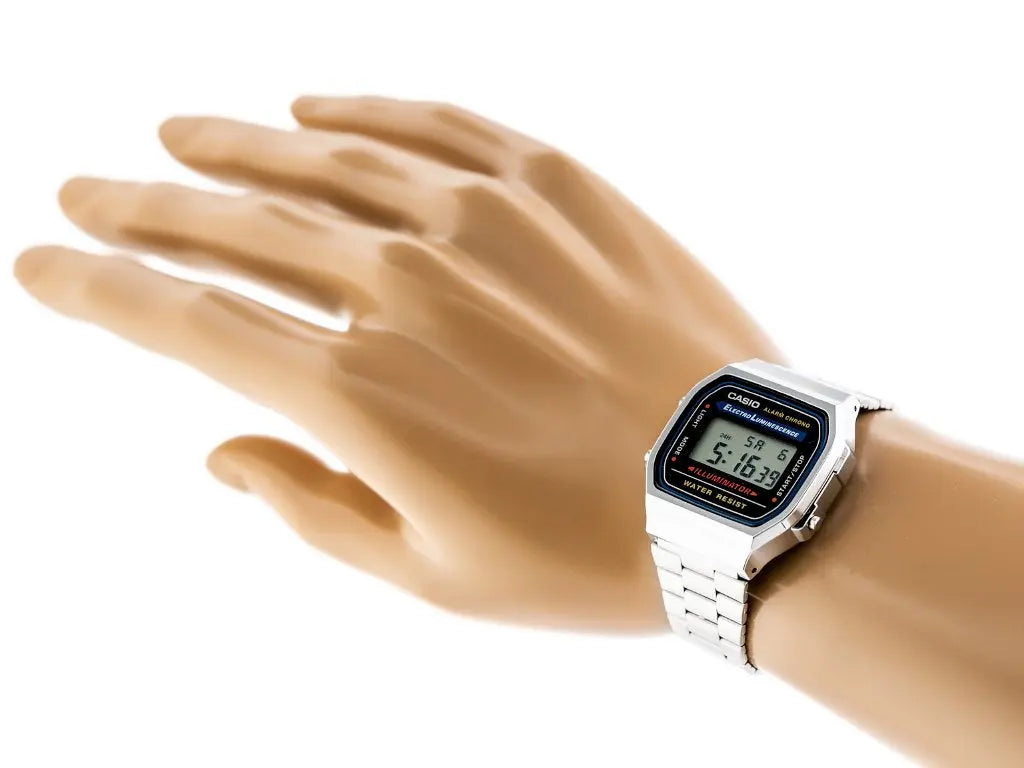 ZEGAREK UNISEX CASIO A168WA-1W - VINTAGE + BOX-5