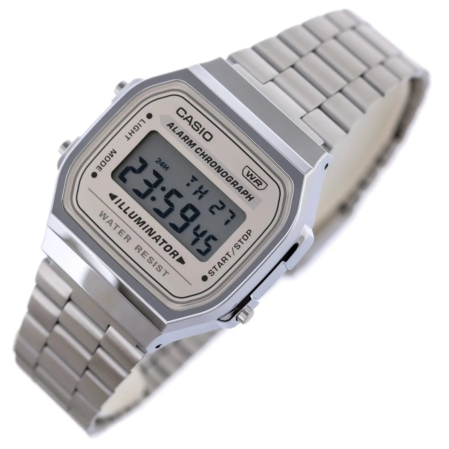 ZEGAREK UNISEX CASIO  Retro Vintage A168WA-8A + BOX (zd088g) ZEGAREK UNISEX CASIO  Retro Vintage A168WA-8A + BOX (zd088g) - Lorence 4549526362859