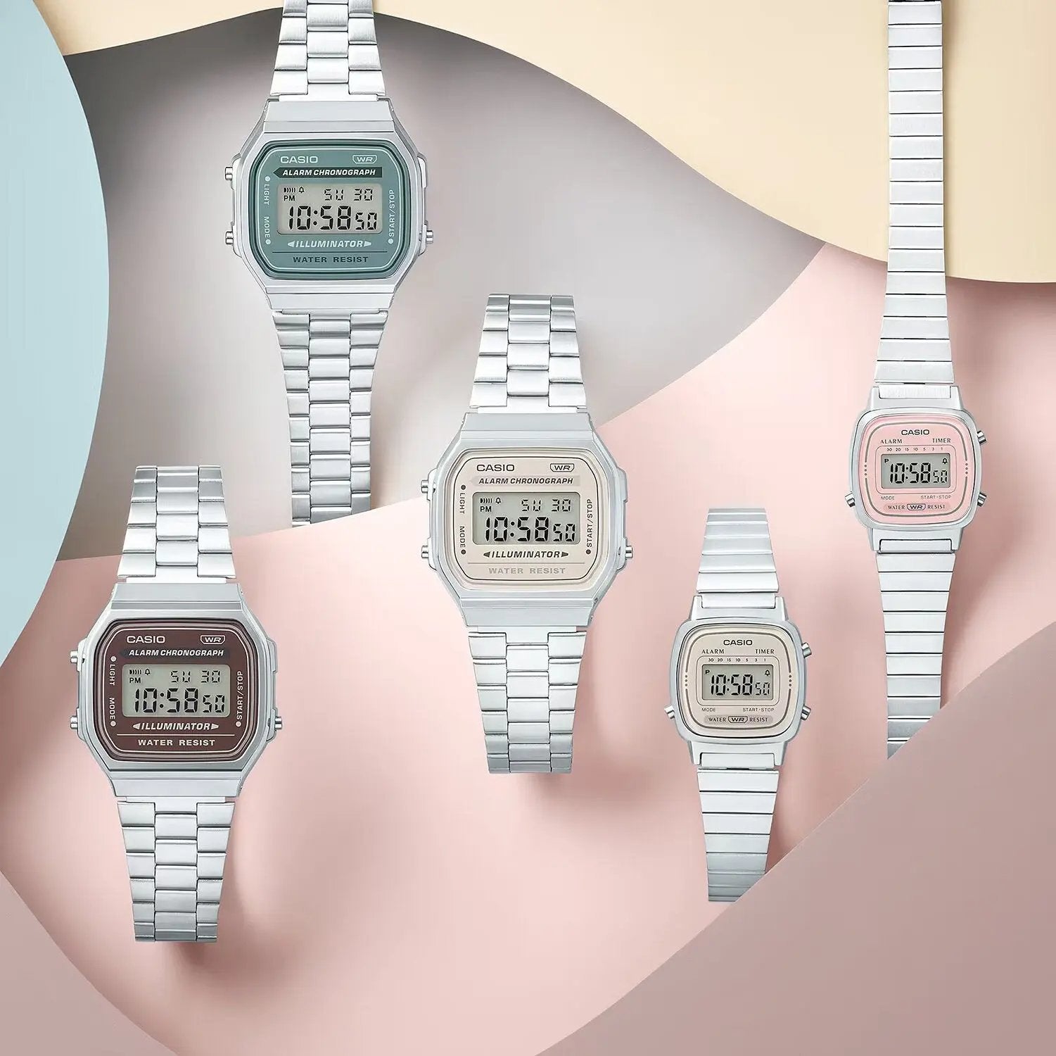 ZEGAREK UNISEX CASIO  Retro Vintage A168WA-8A + BOX (zd088g) ZEGAREK UNISEX CASIO  Retro Vintage A168WA-8A + BOX (zd088g) - Lorence 4549526362859