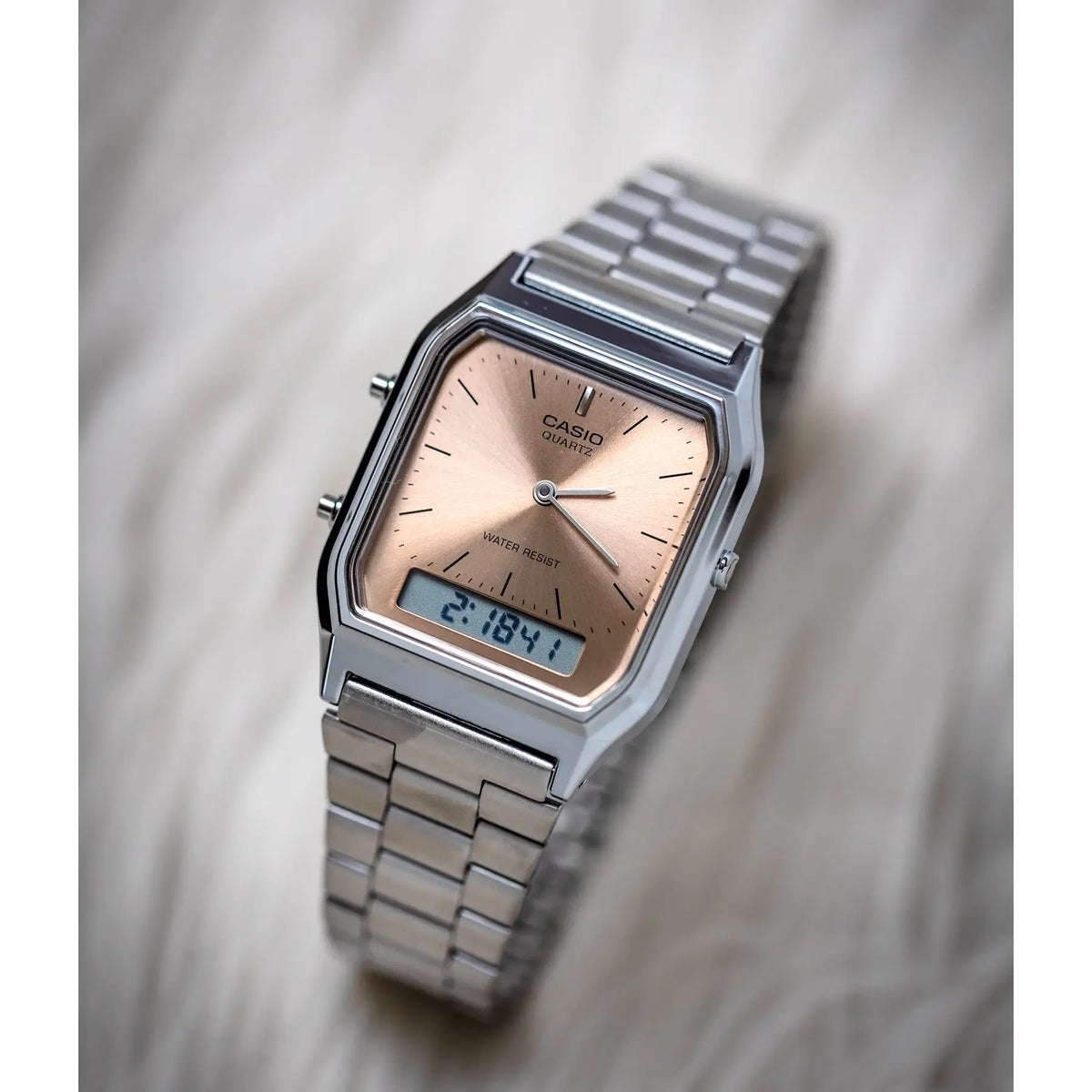 ZEGAREK UNISEX CASIO Vintage  AQ-230A-4AMQYDF + BOX ZEGAREK UNISEX CASIO Vintage  AQ-230A-4AMQYDF + BOX - Lorence 4549526390616