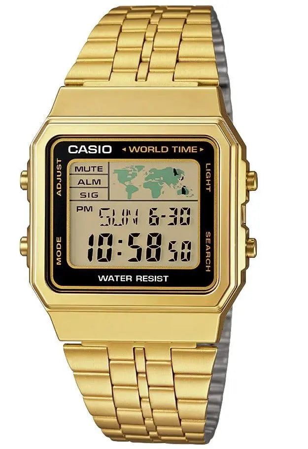 Zegarek Casio A500WGA-1DF Unisex Zegarek Casio A500WGA-1DF Unisex - Lorence 4971850050056