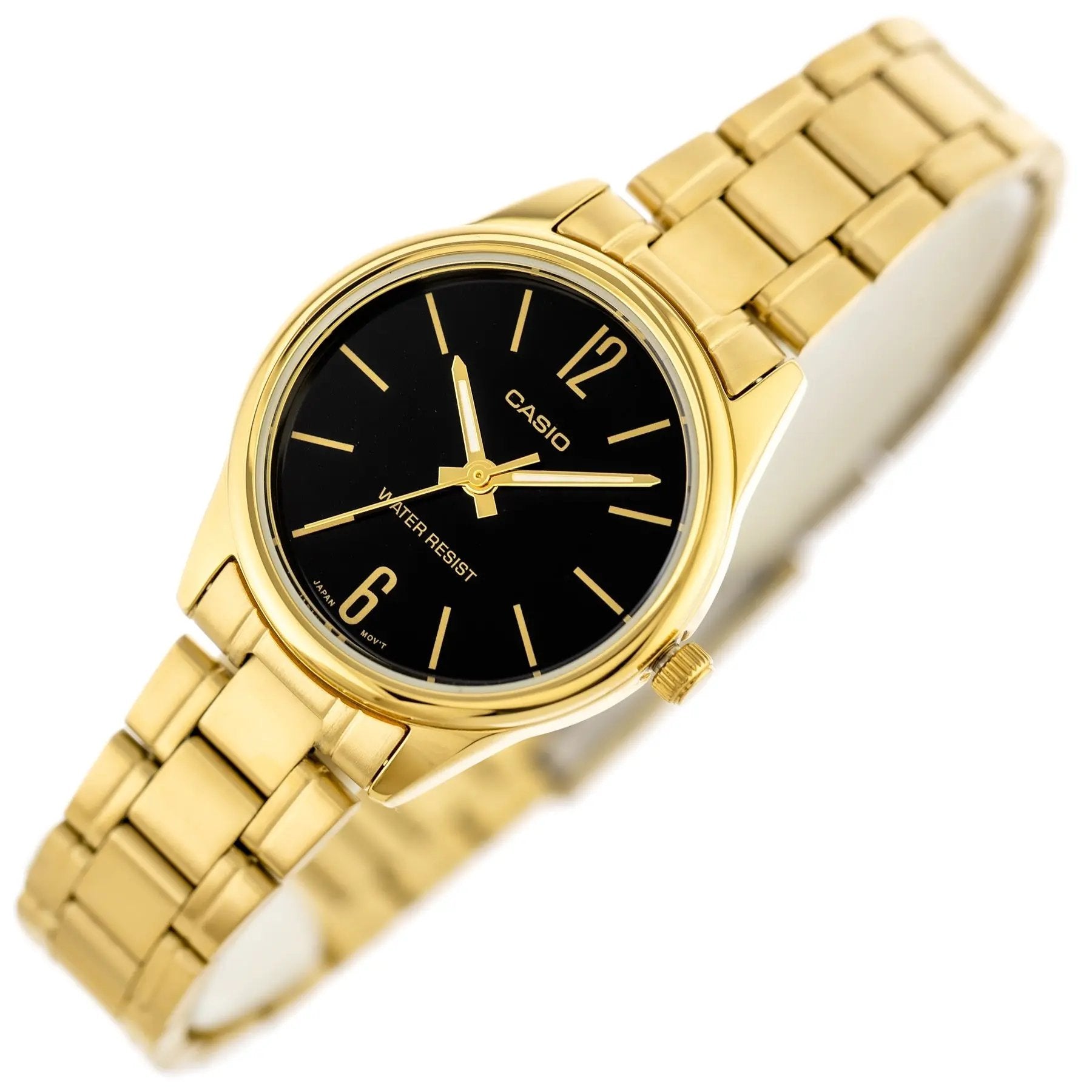 Zegarek Casio Damski LTP-V005G-1B + BOX Zegarek Casio Damski LTP-V005G-1B + BOX - Lorence 4549526175299