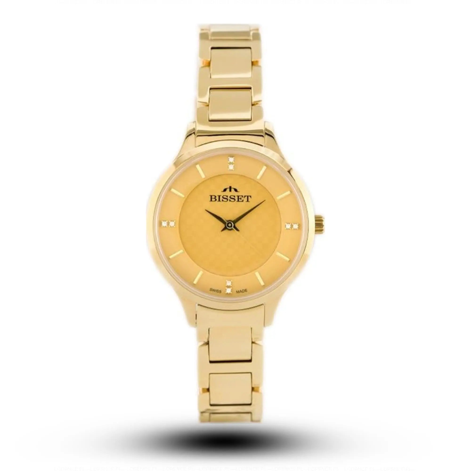 Bisset ZEGAREK DAMSKI BISSET BSBE45 - gold