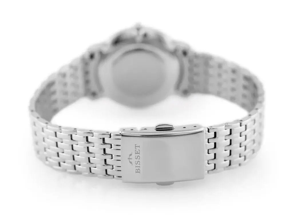 Zegarek Damski Bisset BSBE54 - Silver/white Zegarek Damski Bisset BSBE54 - Silver/white - Lorence 5906412729629