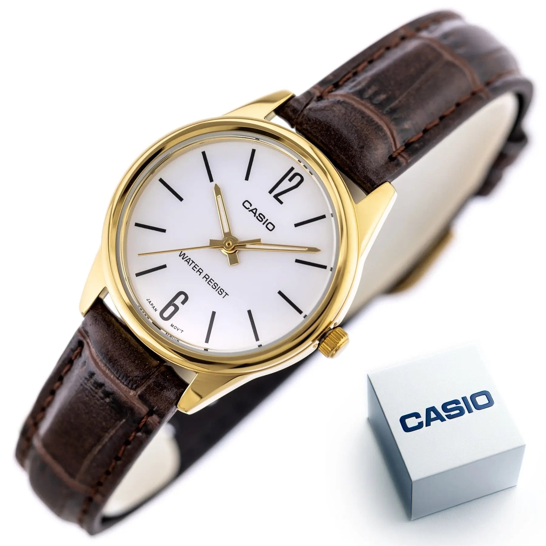 Zegarek Damski Casio Collection LTP-V005GL-7B (zd582h) + BOX Zegarek Damski Casio Collection LTP-V005GL-7B (zd582h) + BOX - Lorence 4549526175343