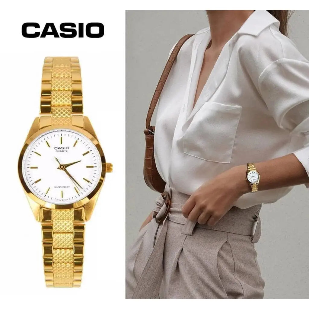 Zegarek Damski Casio LTP-1274G 7A Zegarek Damski Casio LTP-1274G 7A - Lorence 4971850850601