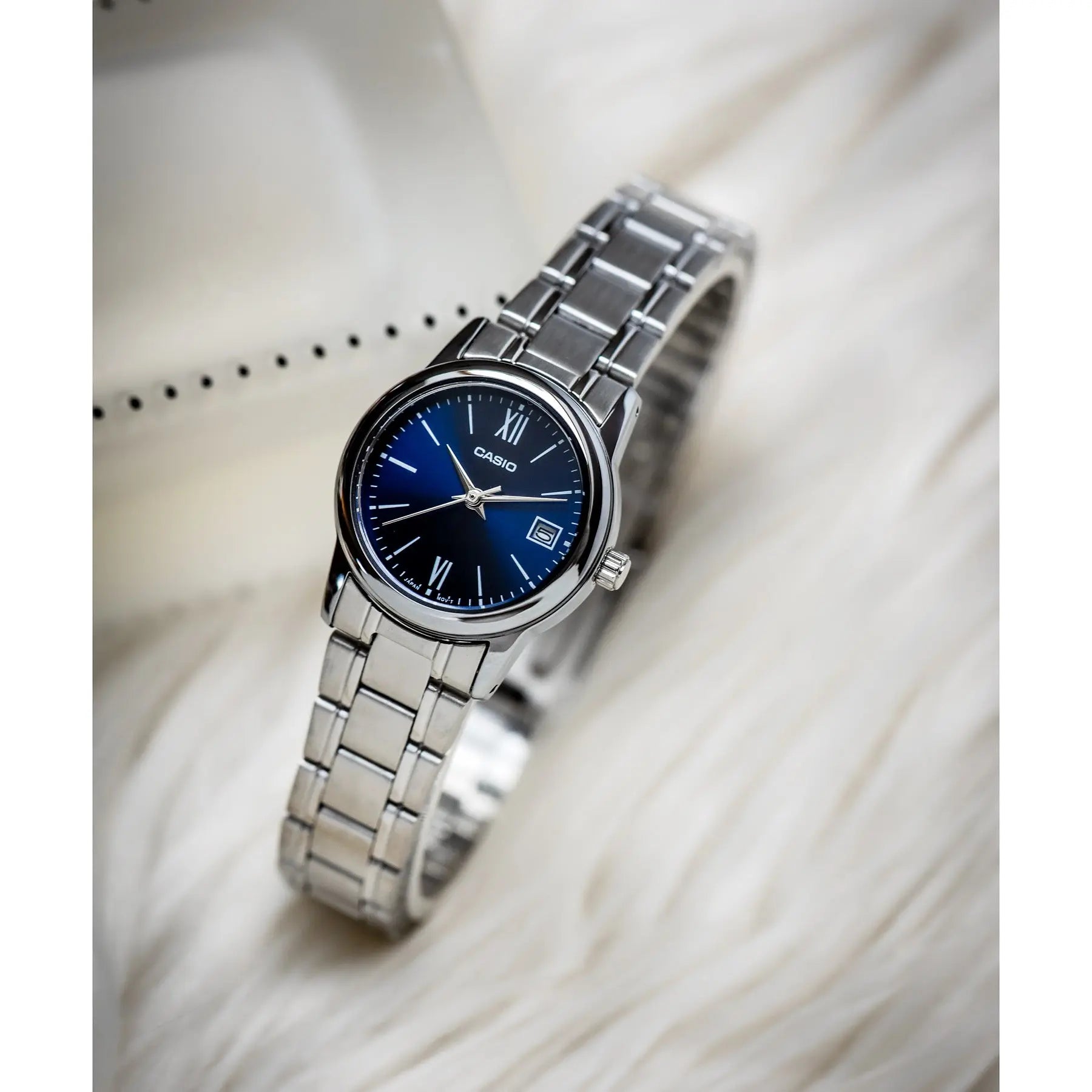 Zegarek Damski Casio LTP-V002D-2B3UDF + BOX Zegarek Damski Casio LTP-V002D-2B3UDF + BOX - Lorence 4549526309014