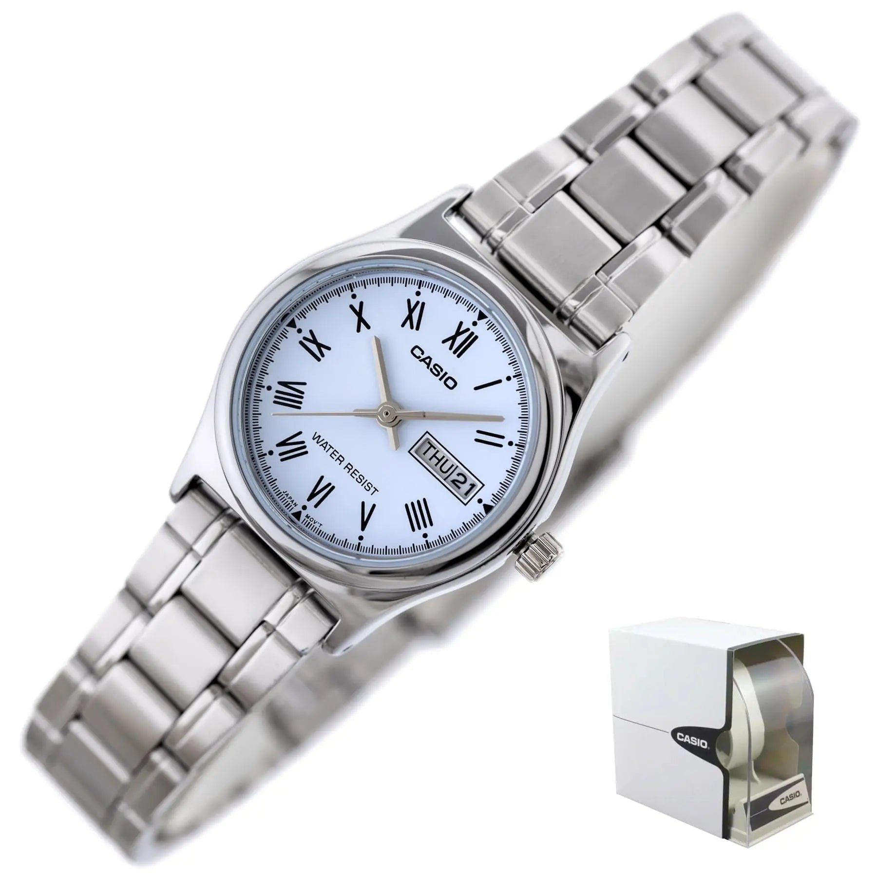 Zegarek Damski Casio LTP-V006D-2B Zegarek Damski Casio LTP-V006D-2B - Lorence 4971850030348