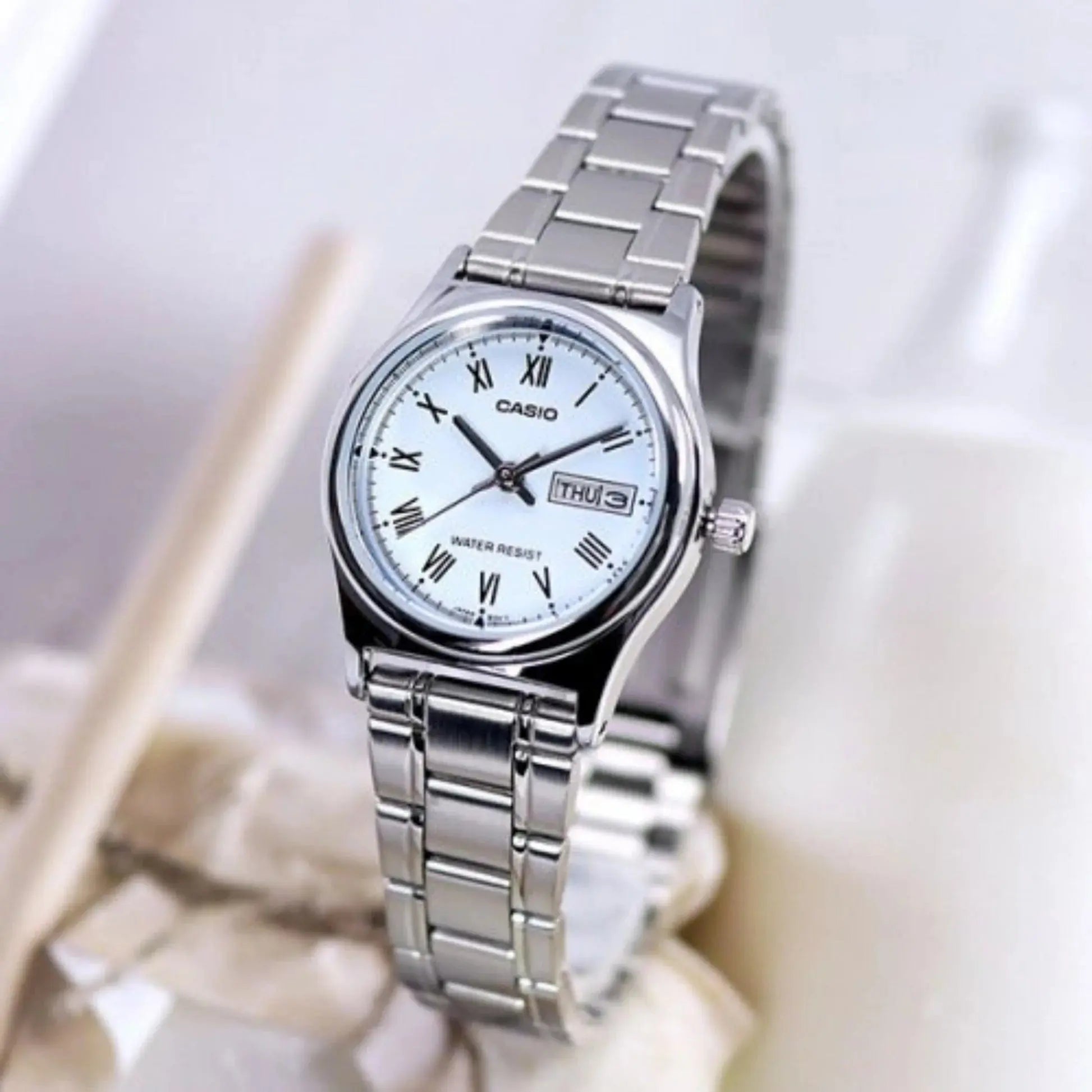 Zegarek Damski Casio LTP-V006D-2B Zegarek Damski Casio LTP-V006D-2B - Lorence 4971850030348
