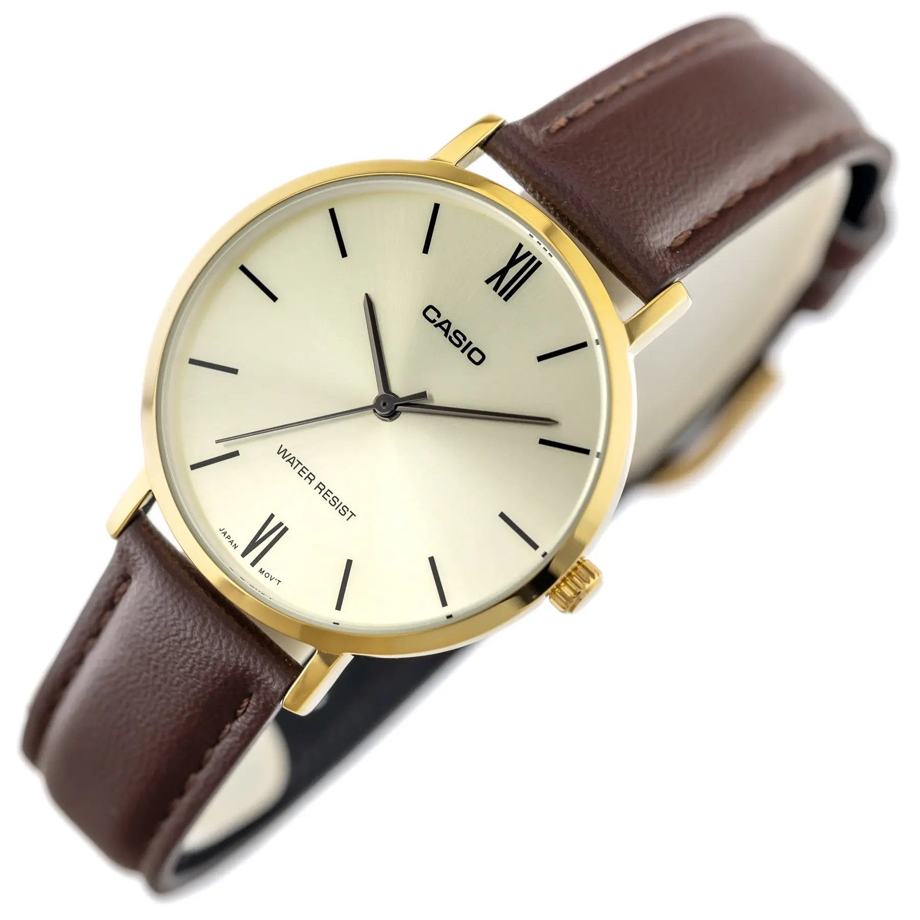 Zegarek Damski Casio LTP-VT01GL-9B + BOX Zegarek Damski Casio LTP-VT01GL-9B + BOX - Lorence 4549526270826