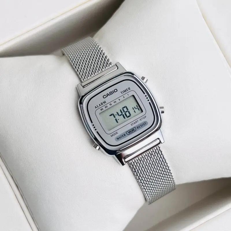 Zegarek Damski Casio Retro Vintage LA670WEM-7DF + BOX Zegarek Damski Casio Retro Vintage LA670WEM-7DF + BOX - Lorence 4549526187827