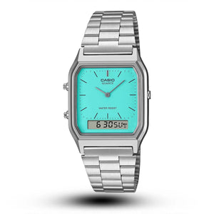 Zegarek Damski Casio Vintage Maxi AQ-230A-2A2MQYES Zegarek Damski Casio Vintage Maxi AQ-230A-2A2MQYES - Lorence 4549526365911