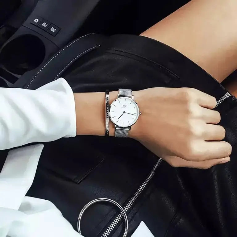 Zegarek Damski Daniel Wellington DW00100164 - Petite Sterling 32mm Zegarek Damski Daniel Wellington DW00100164 - Petite Sterling 32mm -  7350068245237