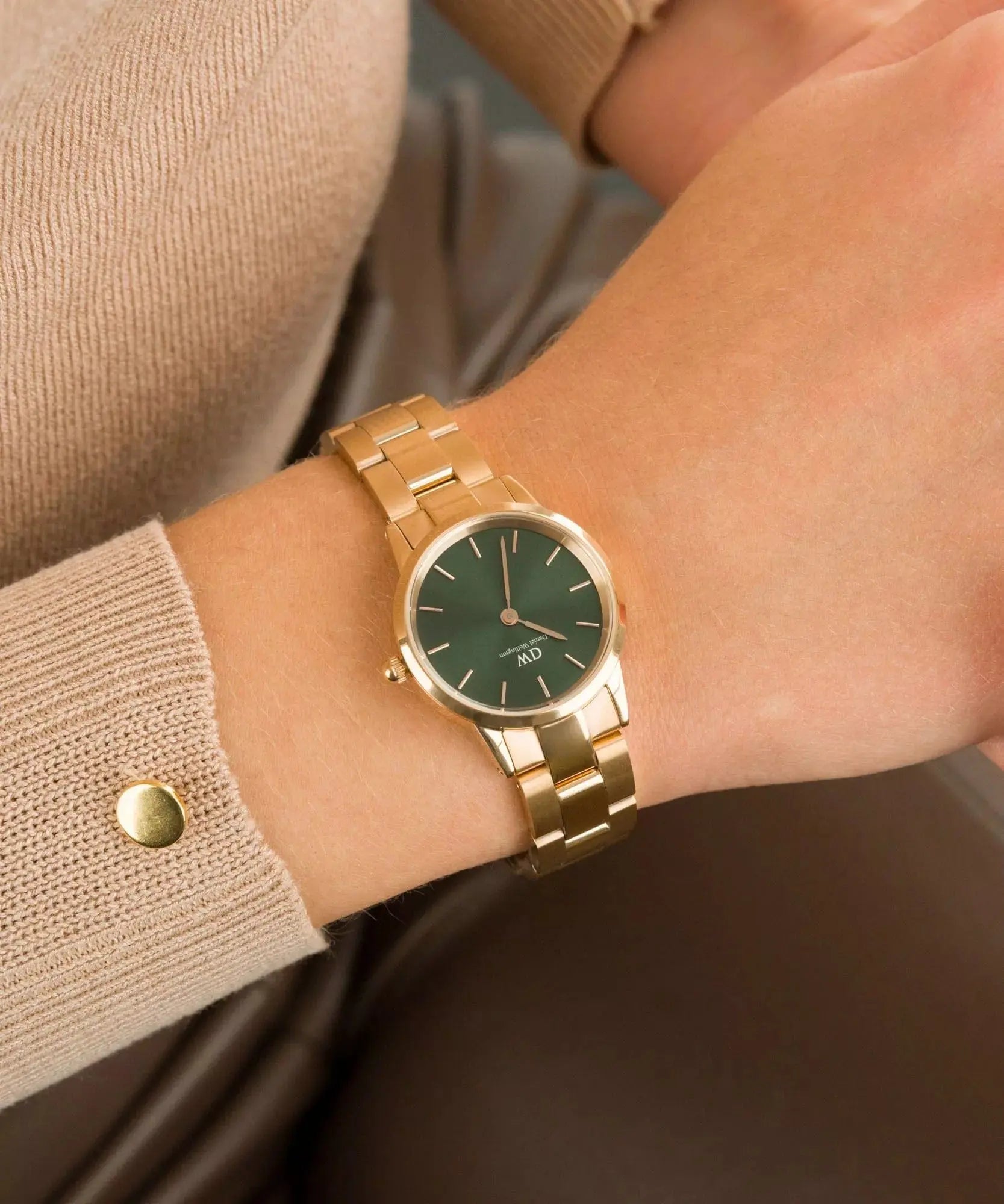 Zegarek Damski Daniel Wellington DW00100421 Iconic Emerald 28mm Zegarek Damski Daniel Wellington DW00100421 Iconic Emerald 28mm -  7315030021844