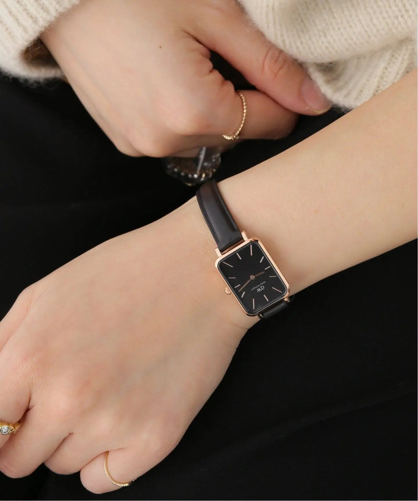Zegarek Damski Daniel Wellington DW00100435 - Quadro Pressed Sheffield Rose Gold 20mm Zegarek Damski Daniel Wellington DW00100435 - Quadro Pressed Sheffield  7315030022070