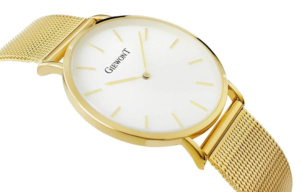 Zegarek Damski Giewont Harmony GW1970-1 Pure White/gold Effect Zegarek Damski Giewont Harmony GW1970-1 Pure White/gold Effect -  5904665272503