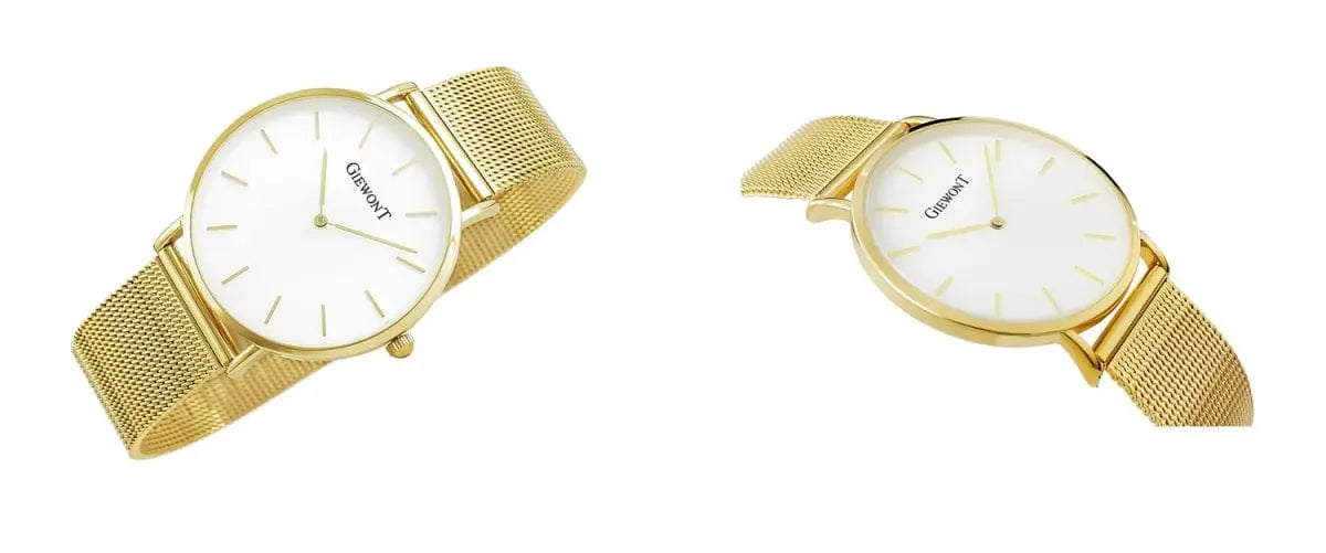Zegarek Damski Giewont Harmony GW1970-1 Pure White/gold Effect Zegarek Damski Giewont Harmony GW1970-1 Pure White/gold Effect -  5904665272503